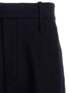 Blue Cashmere Casual Pants