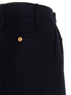 Blue Cashmere Casual Pants