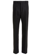 Gray Wool Dress Pants
