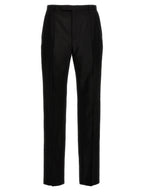 Black Acetate Dress Pants