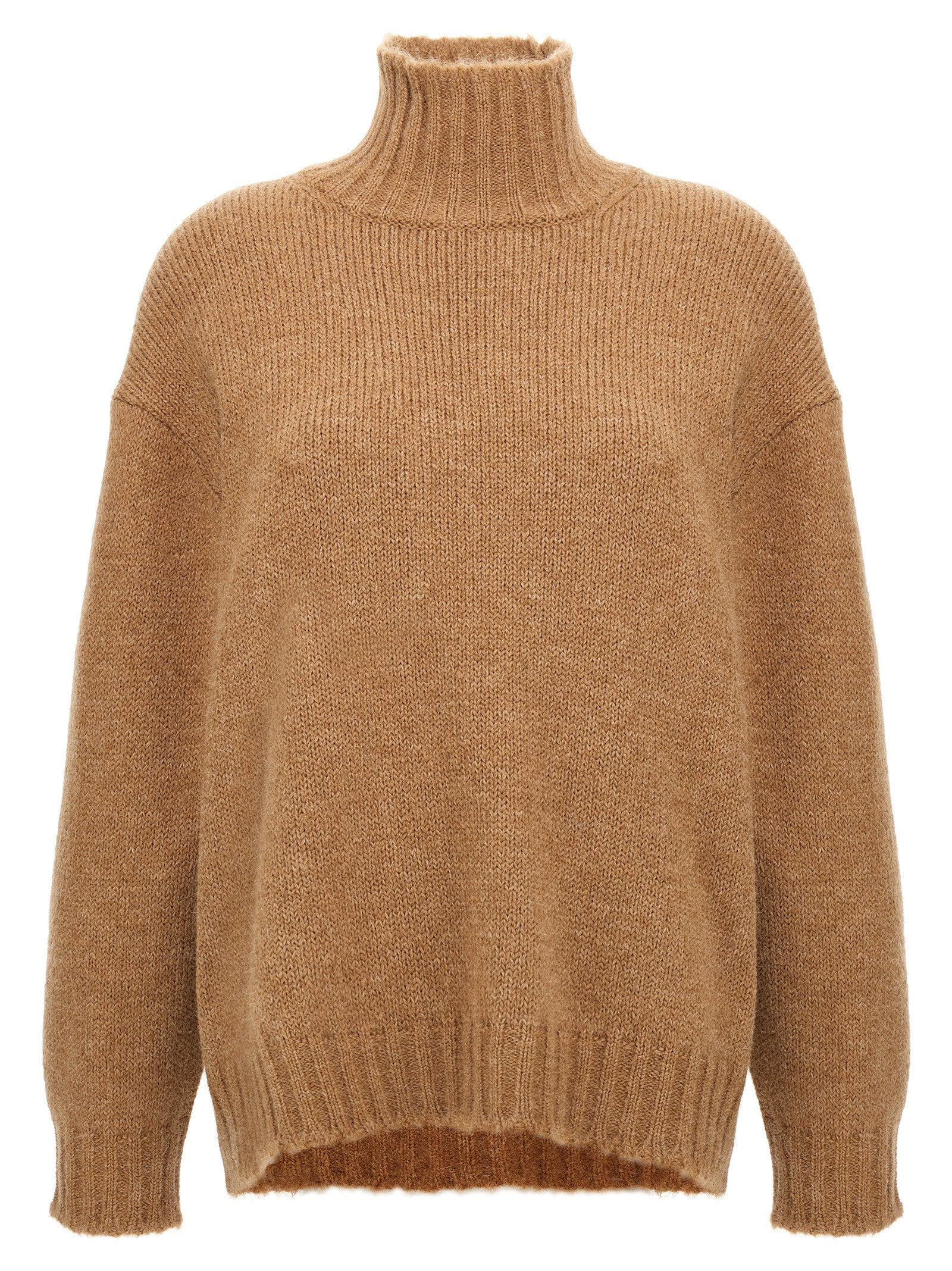 Beige Wool Cardigan