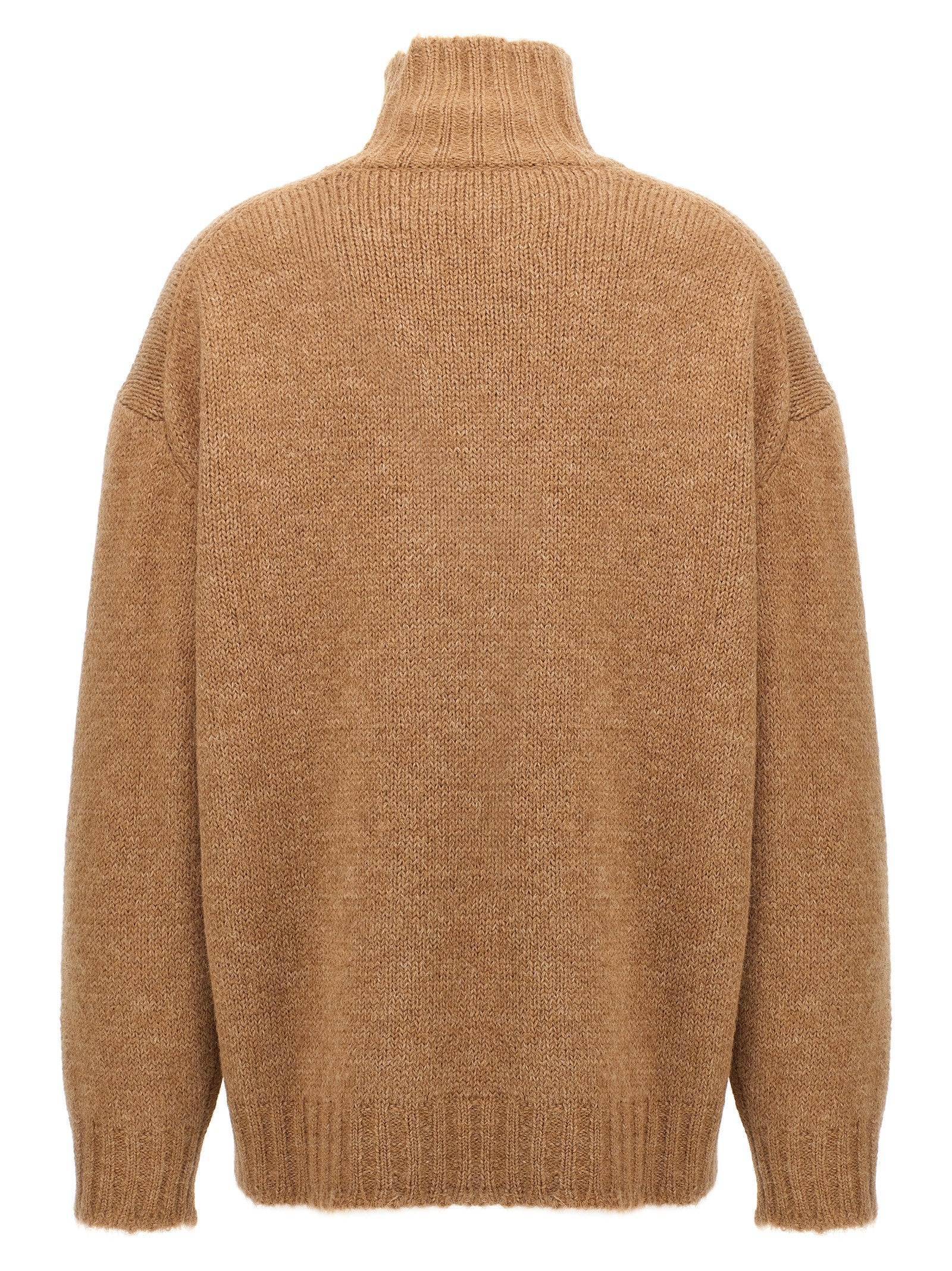 Beige Wool Cardigan