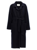 Blue Wool Coat