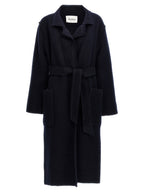 Blue Wool Coat