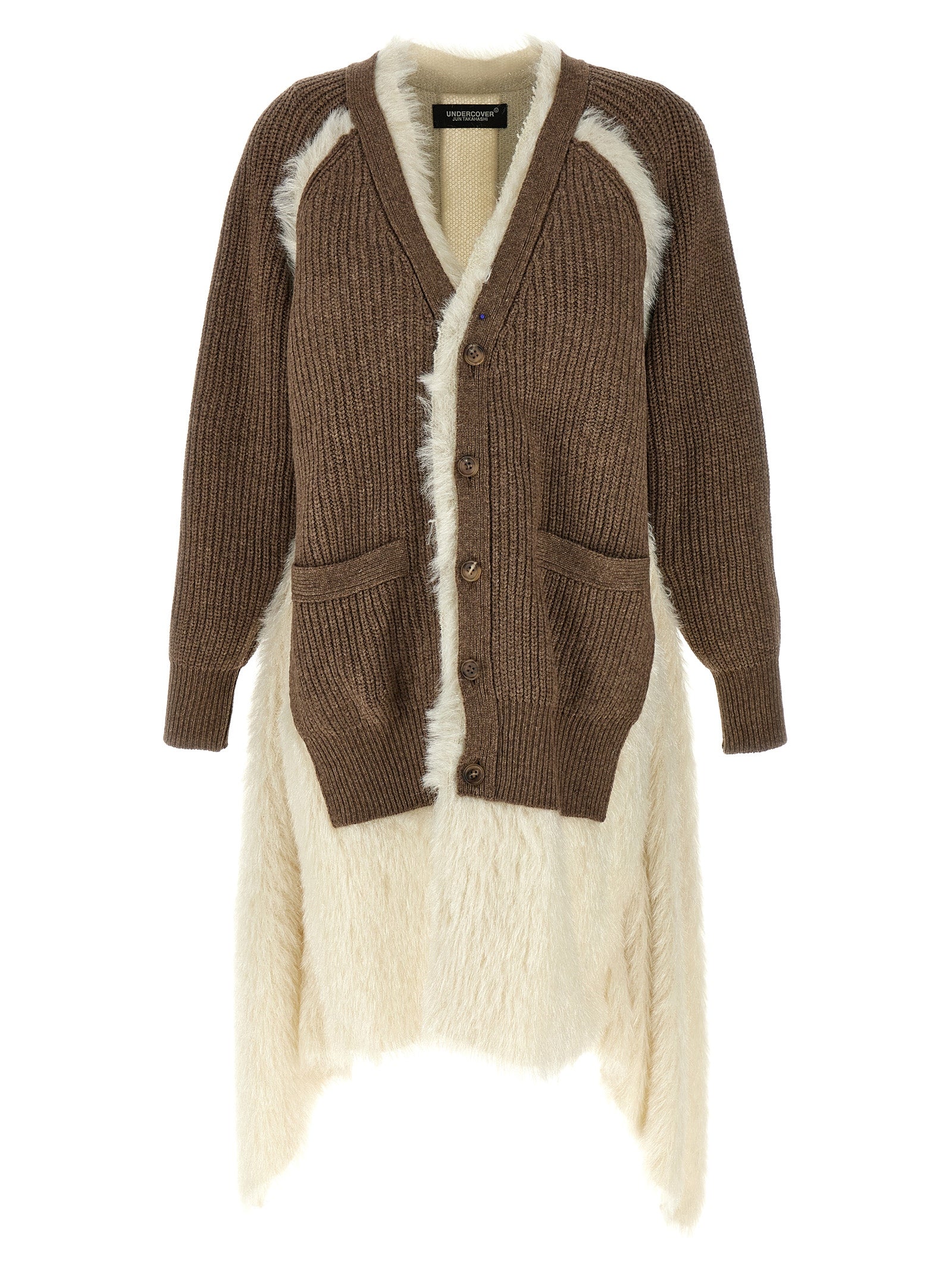 Brown Wool Cardigan