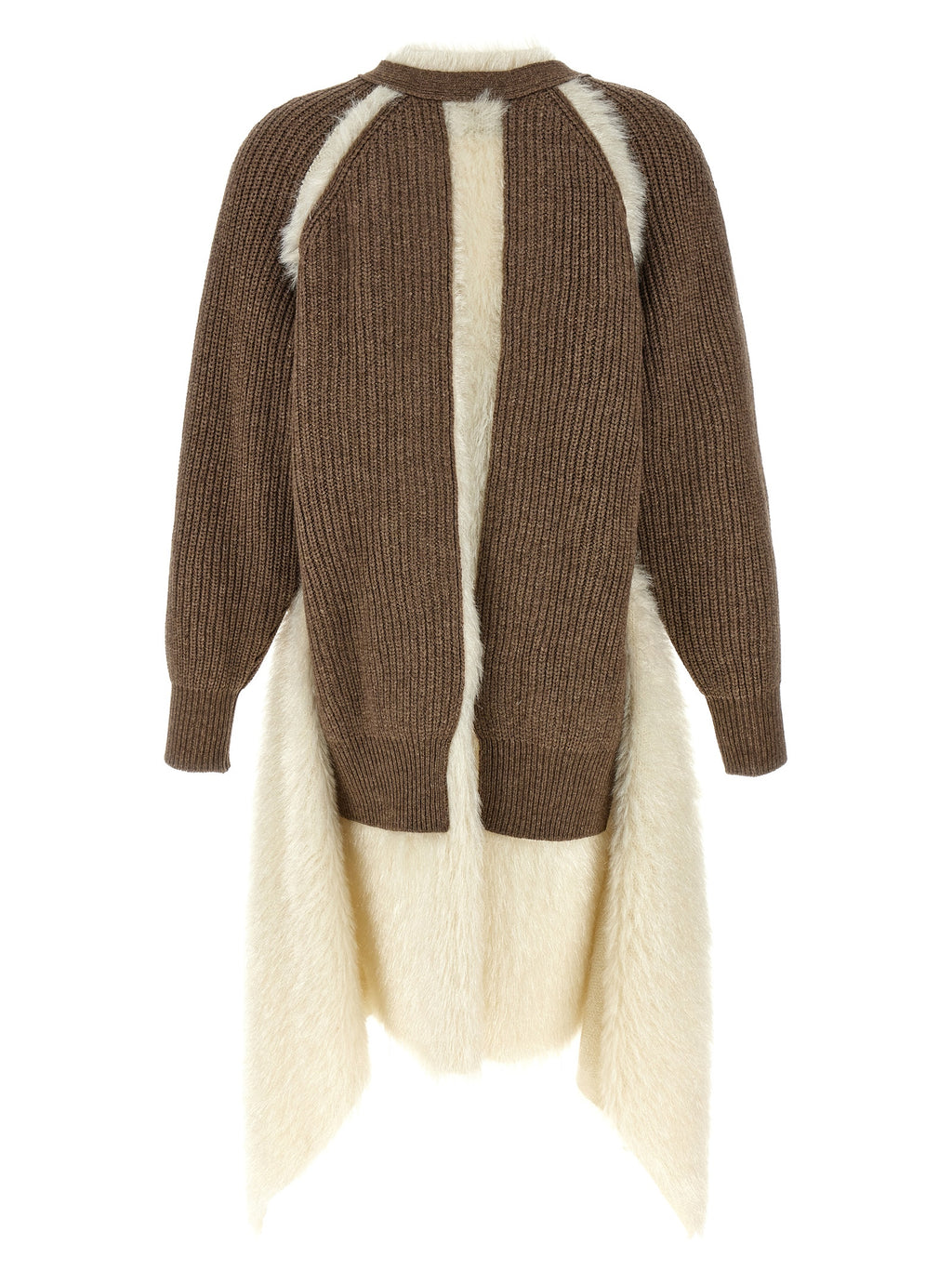 Brown Wool Cardigan