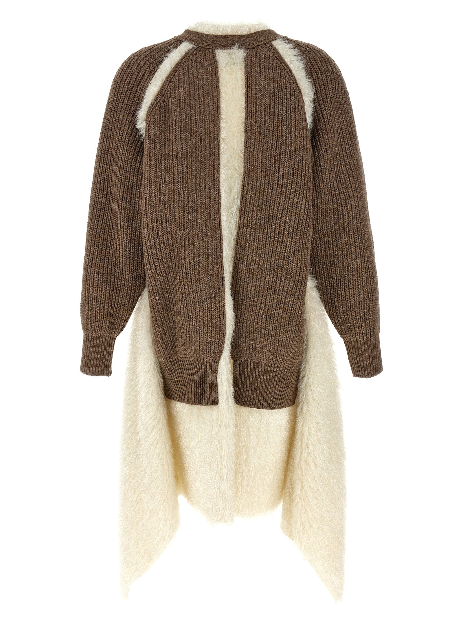 Brown Wool Cardigan