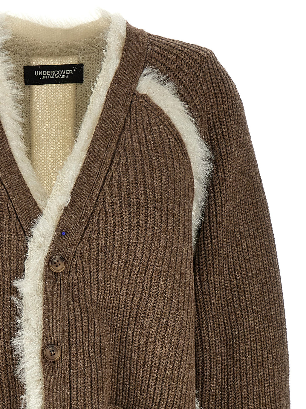 Brown Wool Cardigan