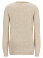 Beige Cashmere Cardigan