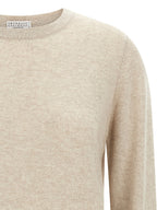 Beige Cashmere Cardigan