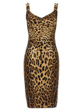 Multicolor Silk Cocktail Dress