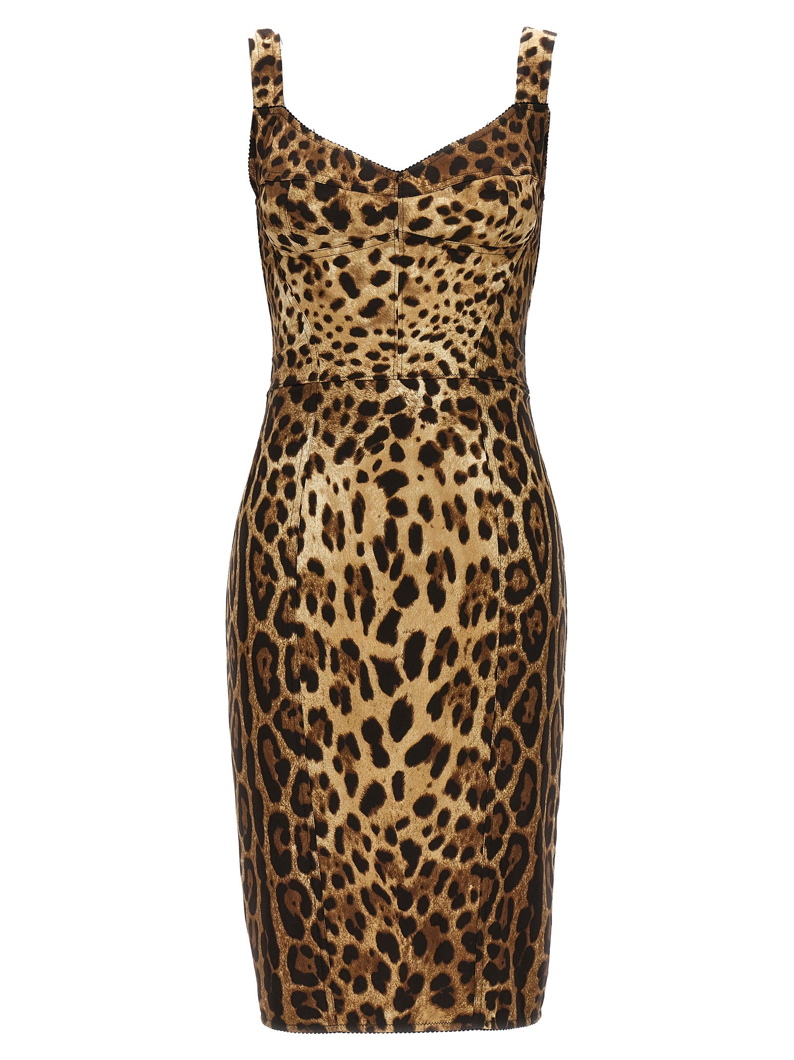 Multicolor Silk Cocktail Dress