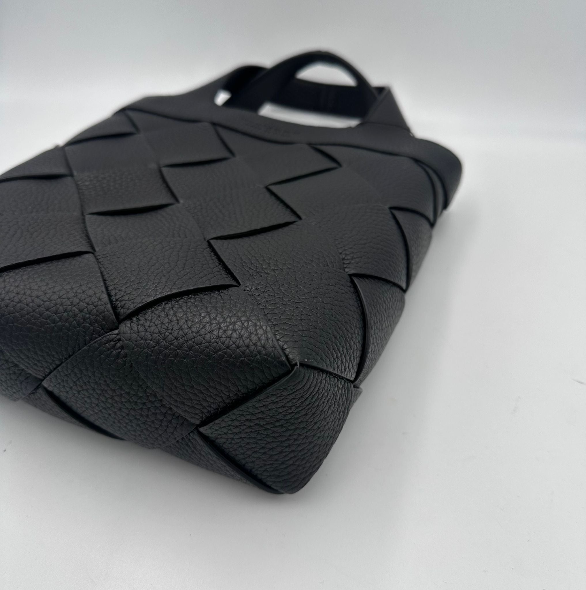 BOTTEGA VENETA Small DIAGO Black Handbag