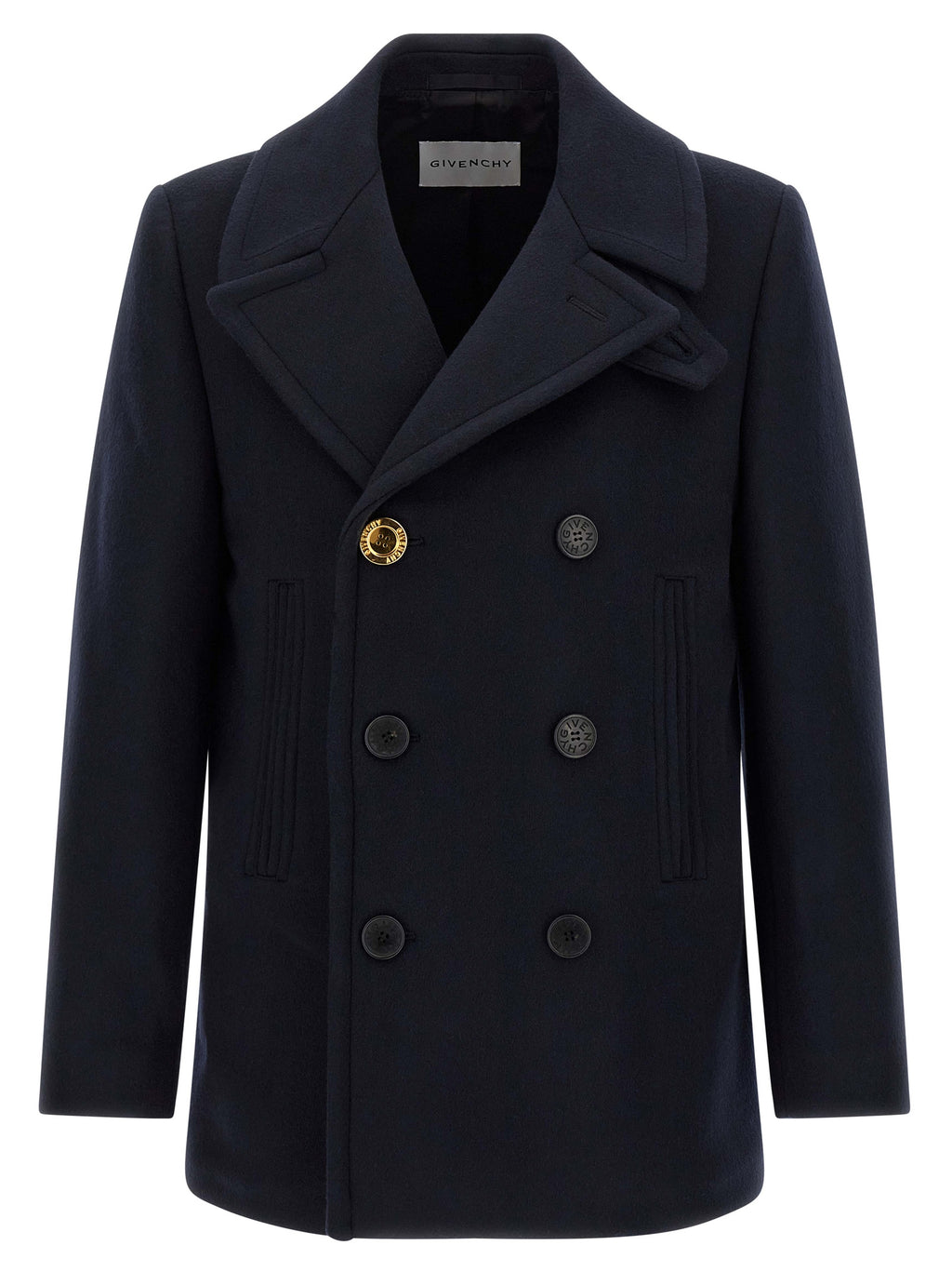 Blue Wool Coat