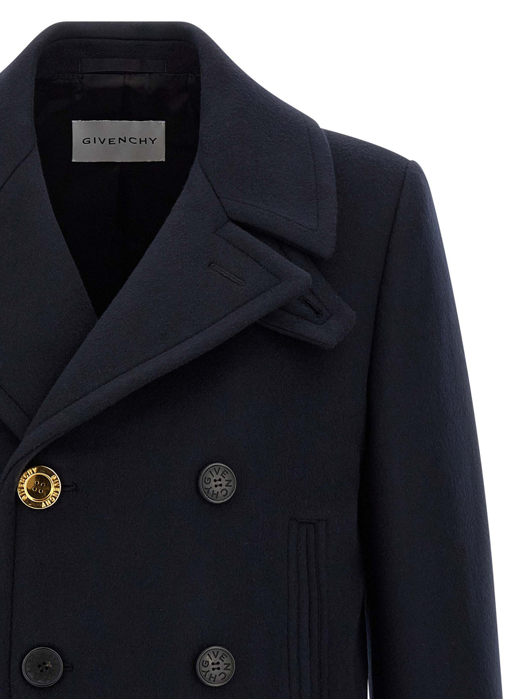 Blue Wool Coat