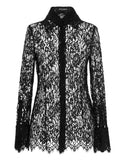 Black Polyamide Blouse