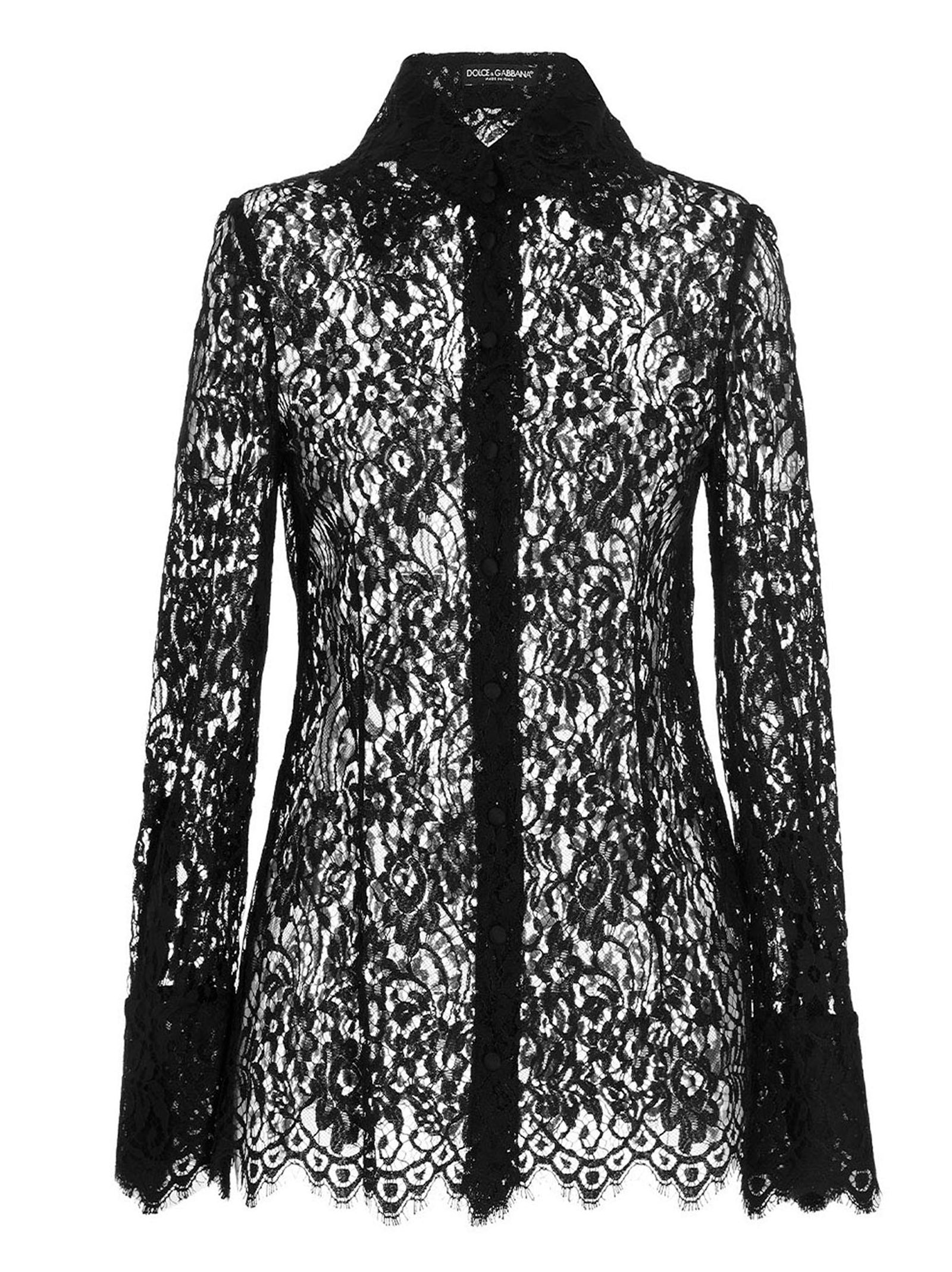 Black Polyamide Blouse