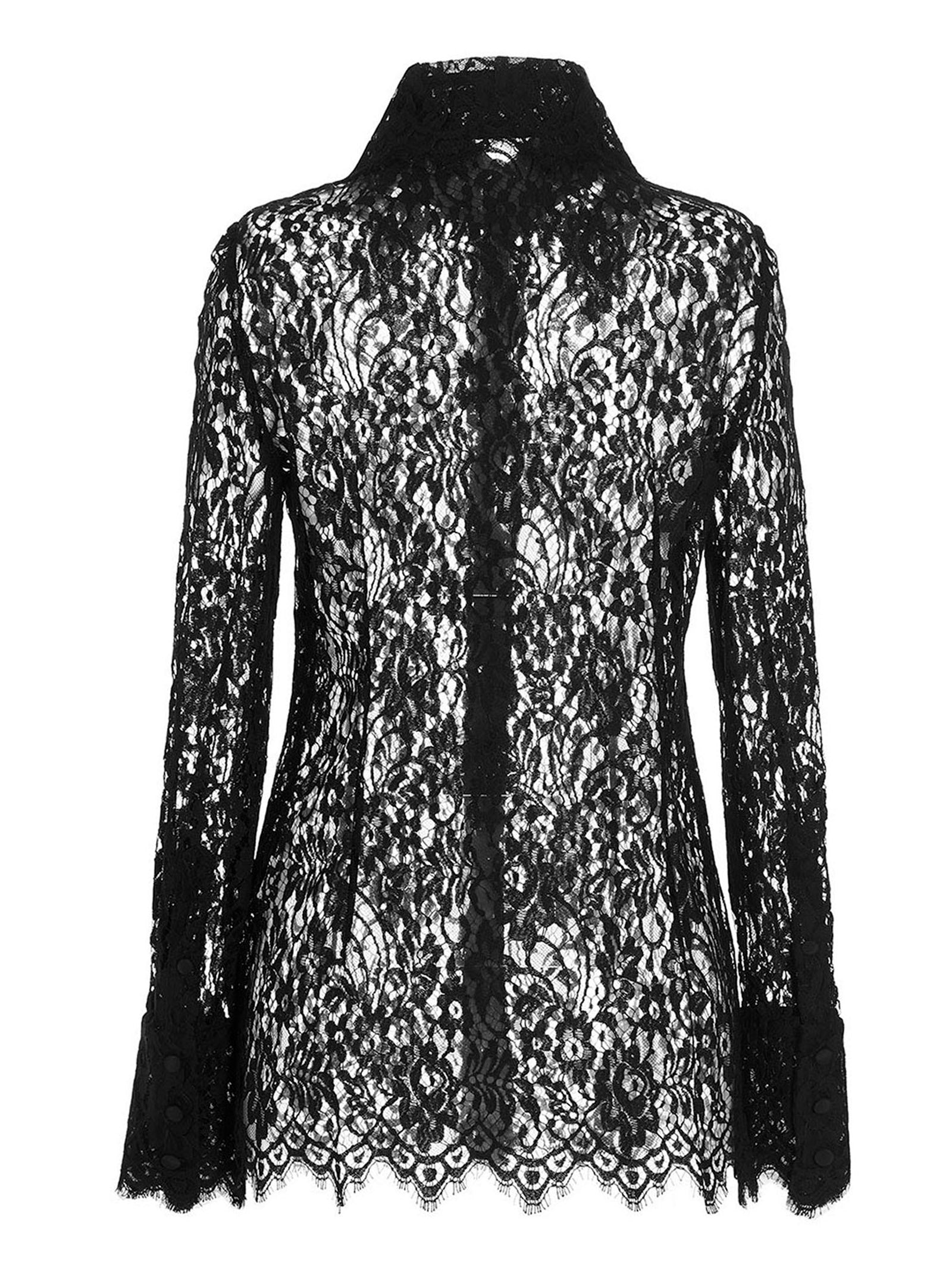 Black Polyamide Blouse