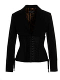 Black Virgin Wool Blazer