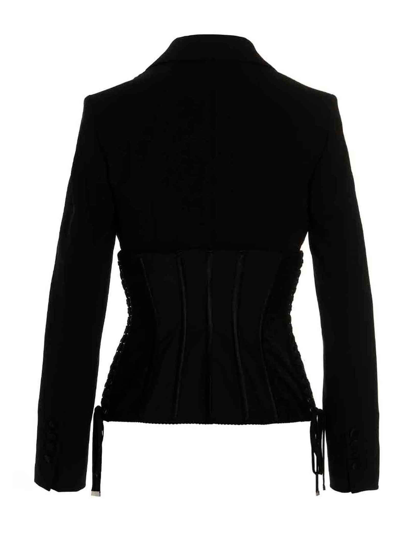 Black Virgin Wool Blazer