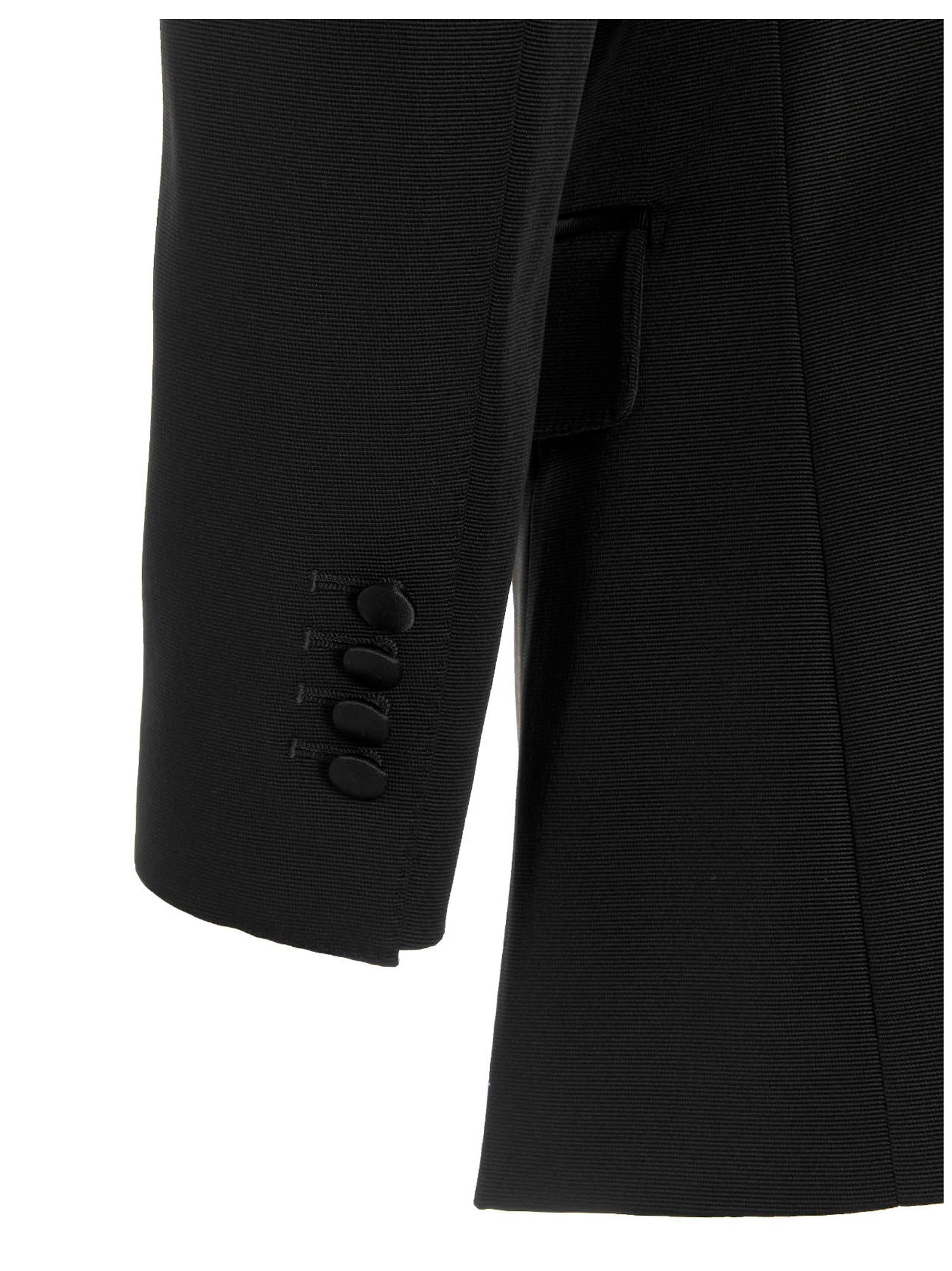 Black Acetate Blazer
