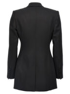 Black Virgin Wool Blazer