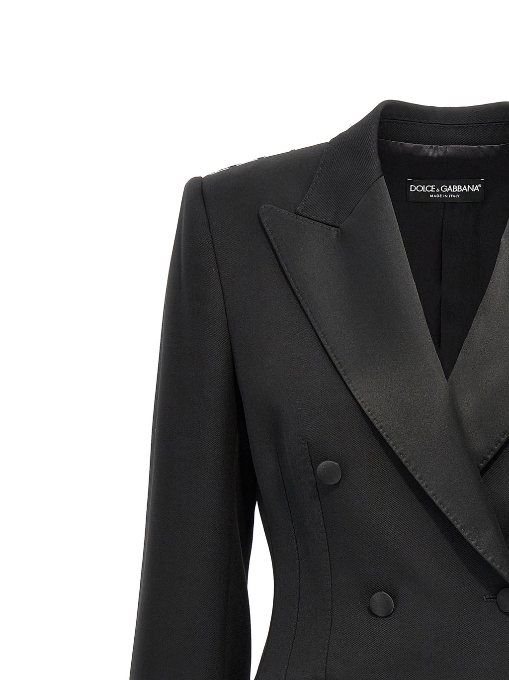Black Virgin Wool Blazer