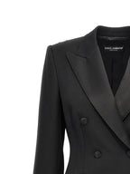 Black Virgin Wool Blazer