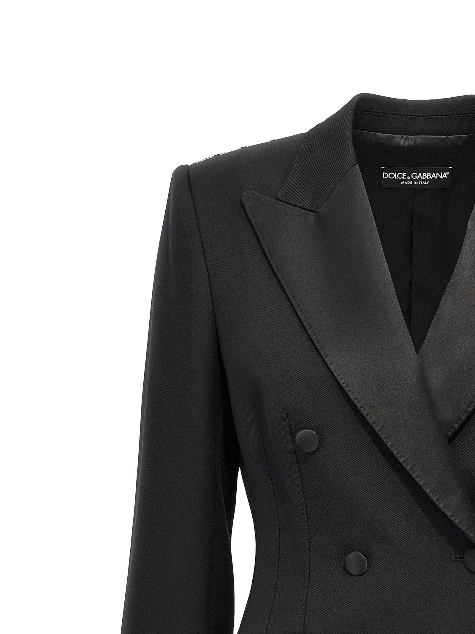 Black Virgin Wool Blazer