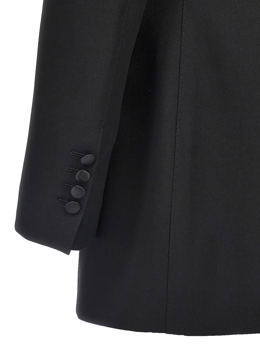 Black Virgin Wool Blazer