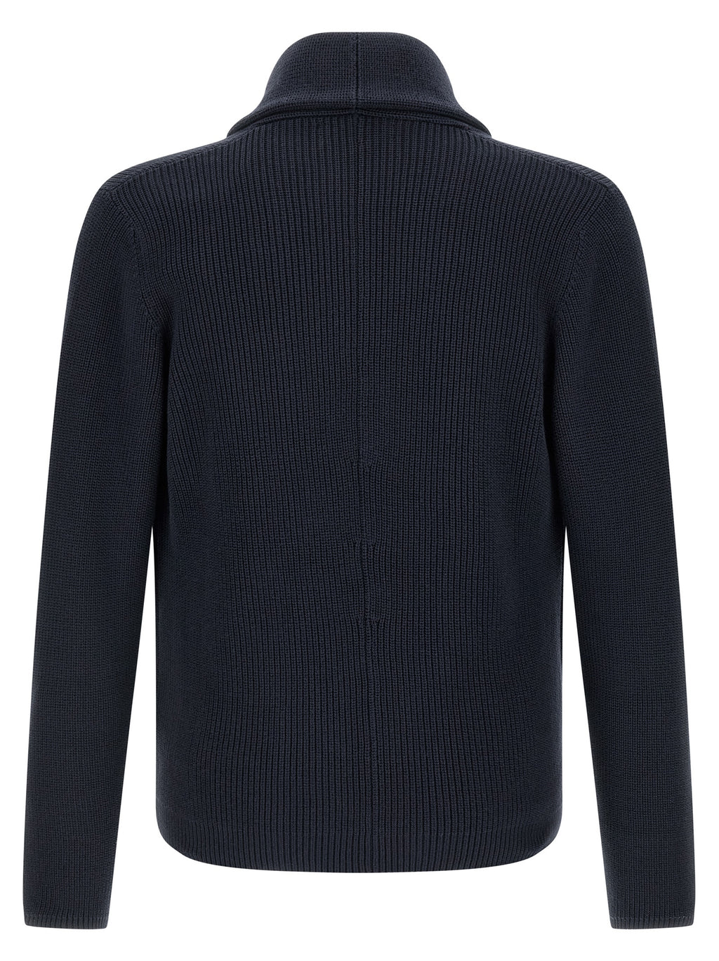 Blue Cotton Cardigan