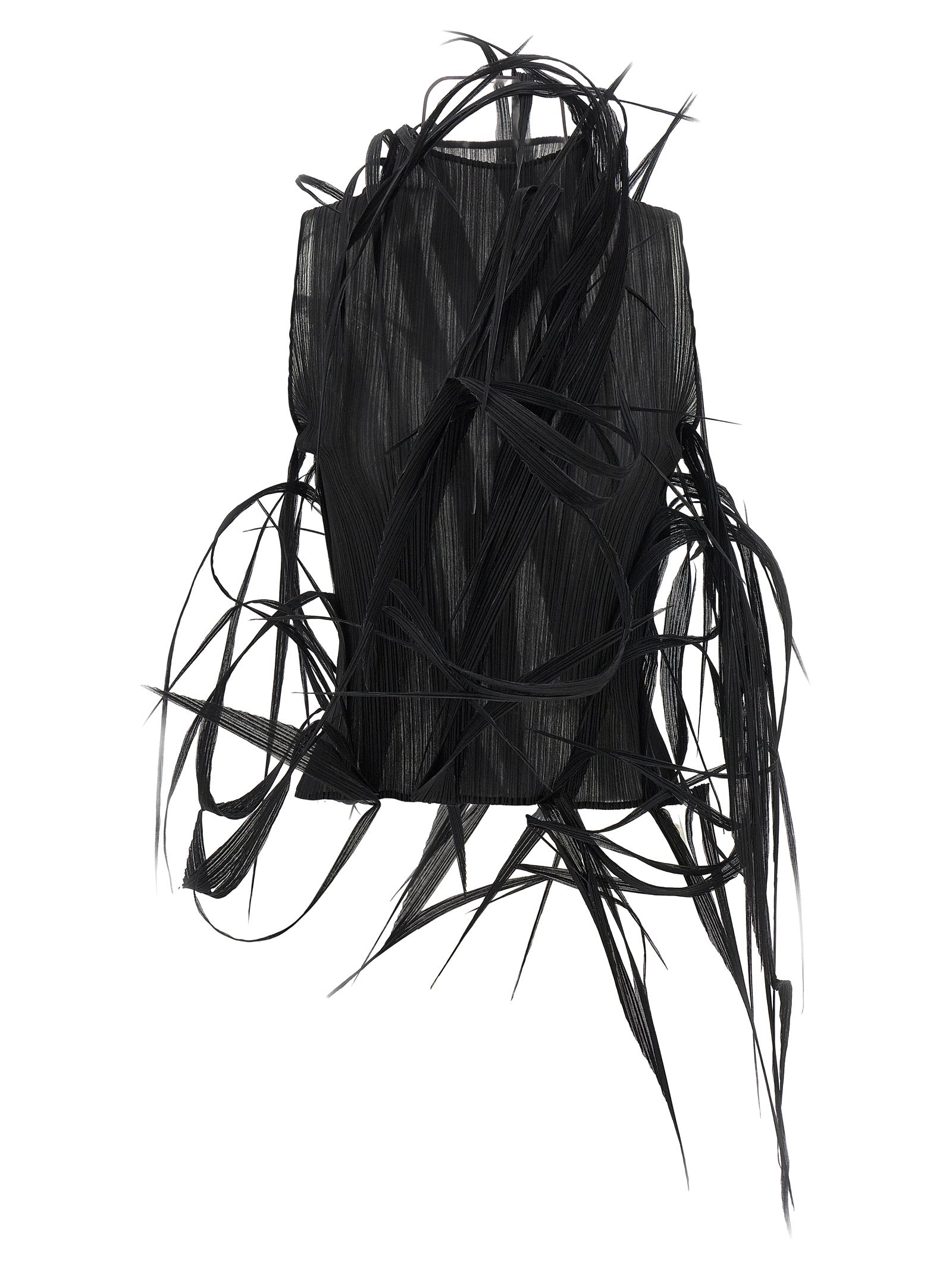 Black Polyester Tank Tops