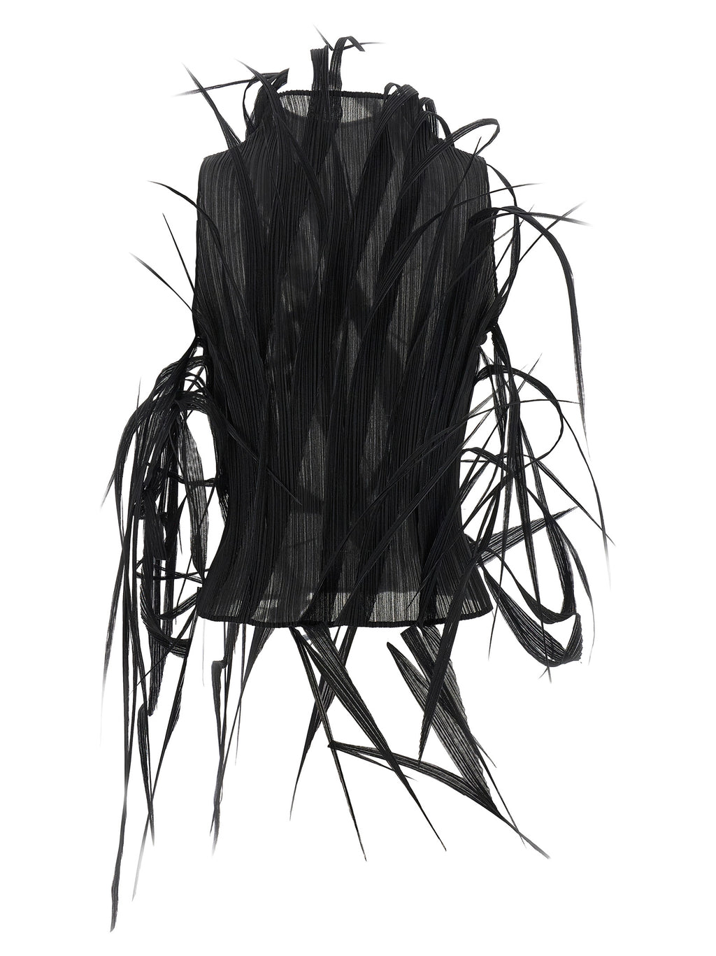 Black Polyester Tank Tops