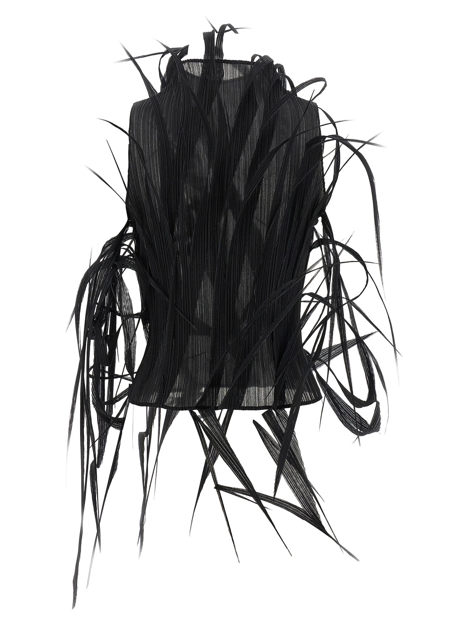 Black Polyester Tank Tops