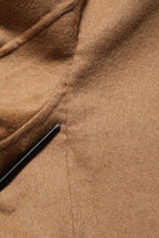 Brown Single Breasted 2 Button Suit Jacket