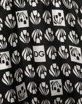 Black White Silk Men Wrap Robe Coat Jacket