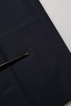 Dark Blue Single Breasted 2 Piece Men Suit