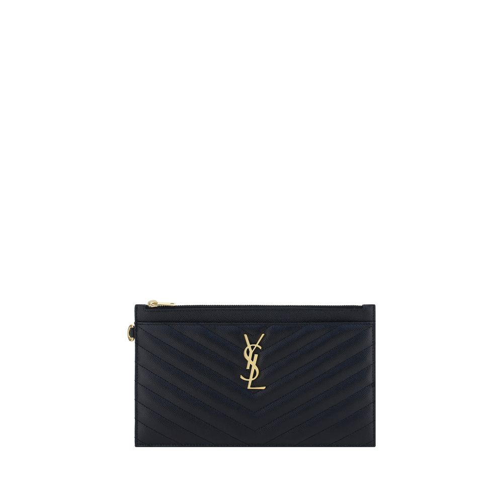 Black Calf Leather Bos Taurus Wallet