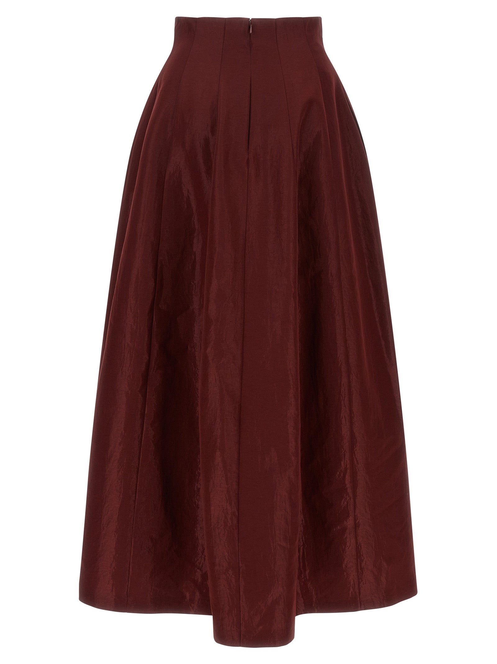 Multicolor Triacetate Mini Skirt
