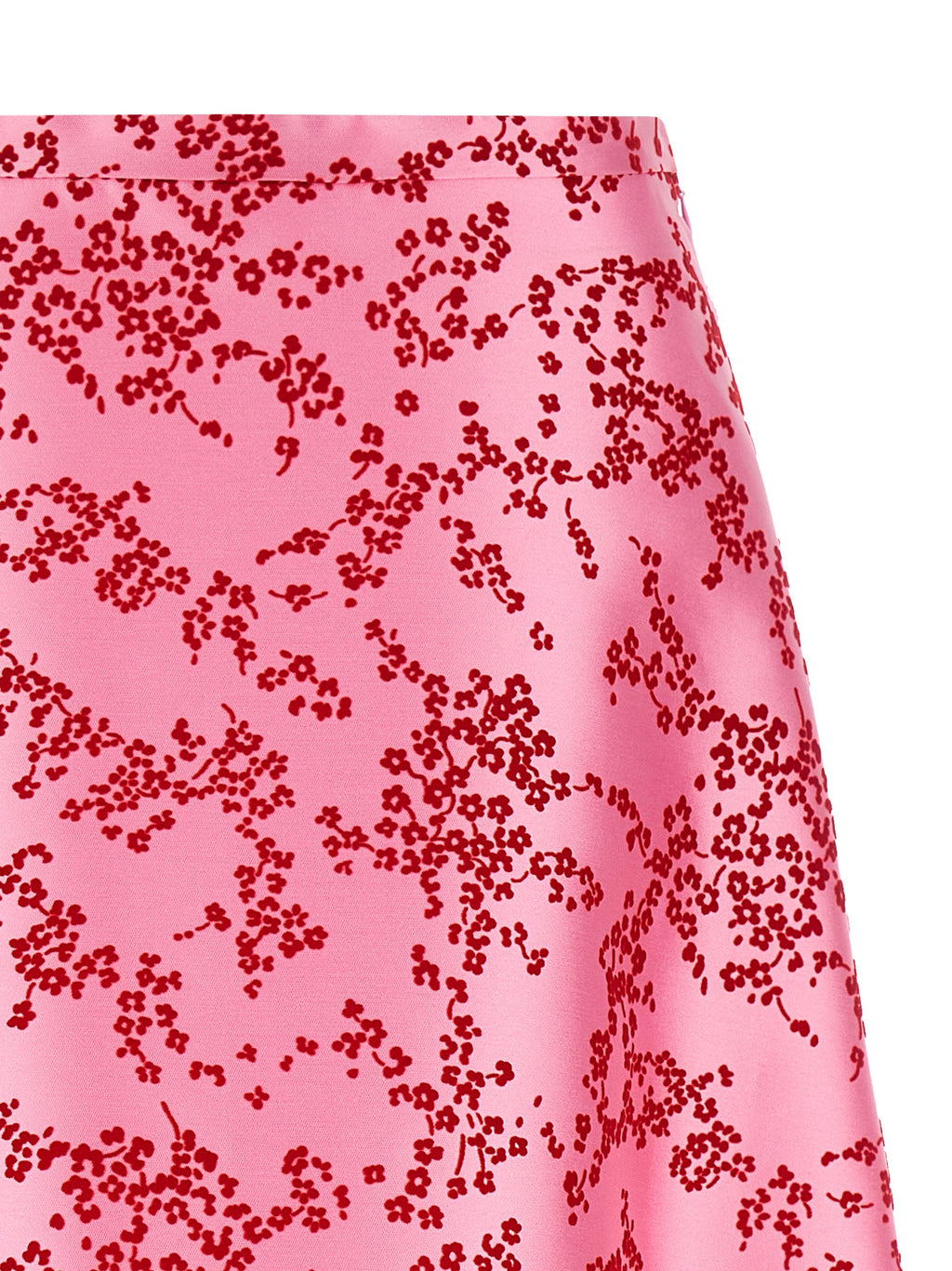 Multicolor Polyester Mini Skirt