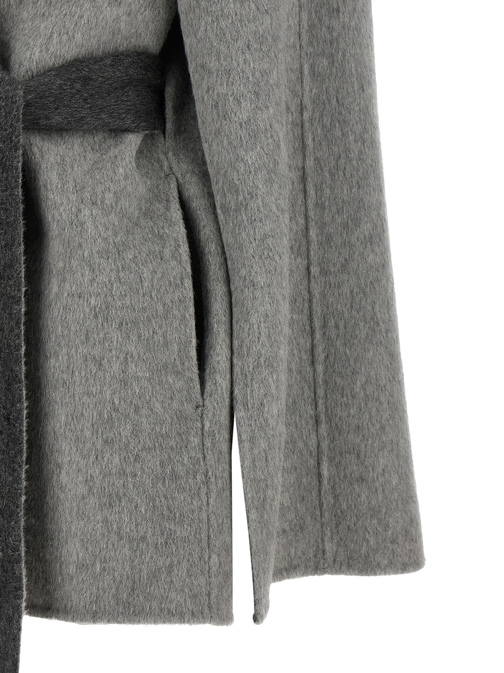 Gray Wool Cardigan