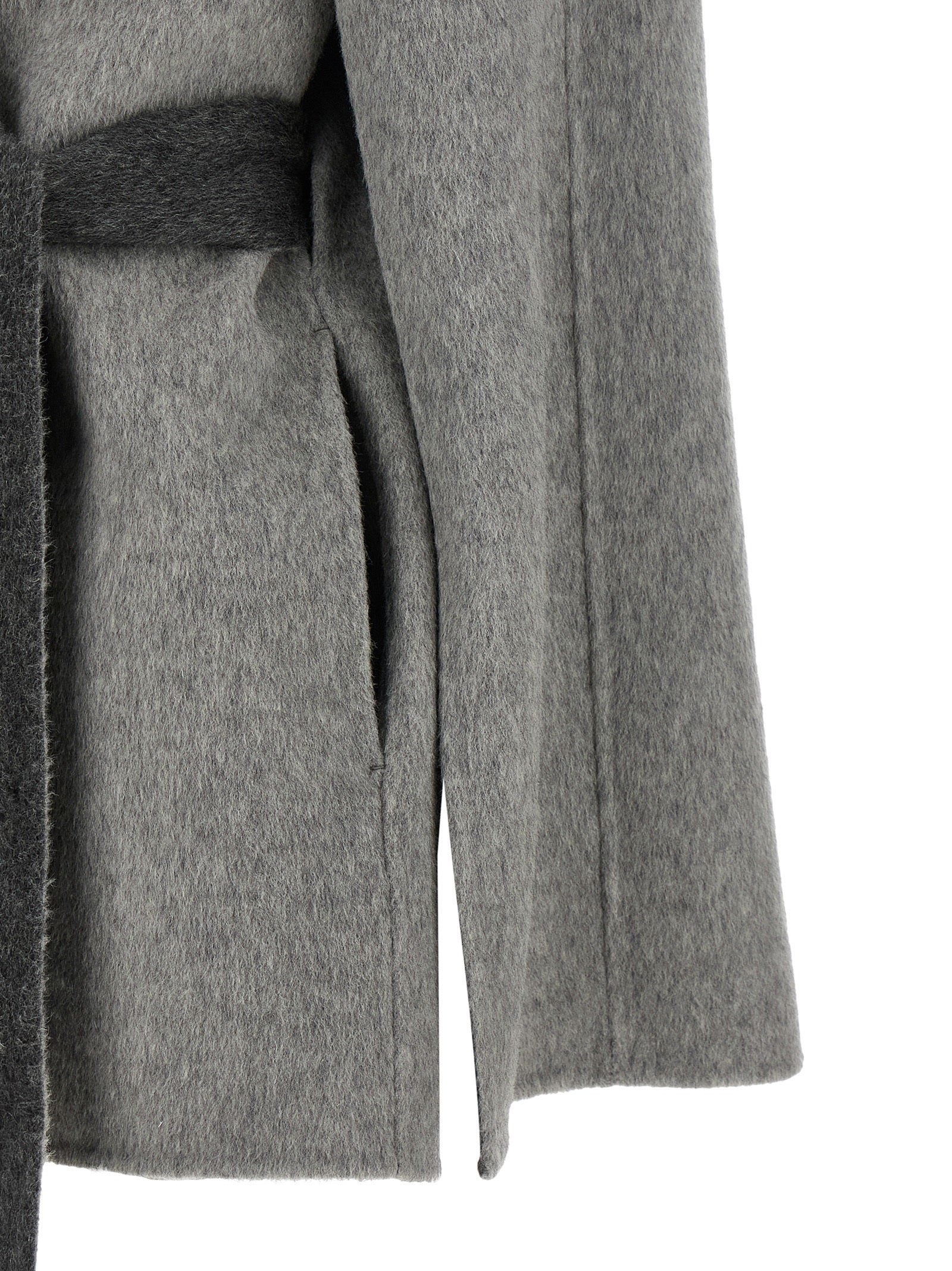 Gray Wool Cardigan