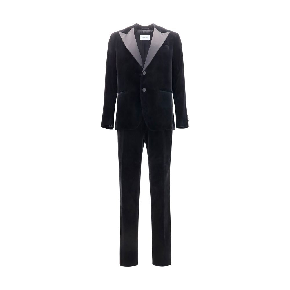 Black Cotton Tuxedo