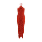 Multicolor Viscose Cocktail Dress