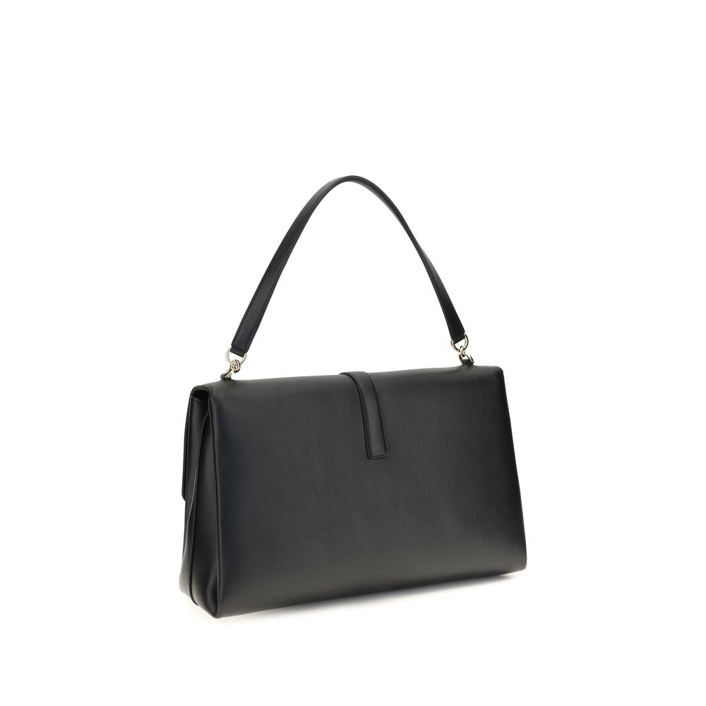 Black Calf Leather Bos Taurus Shoulder Bag