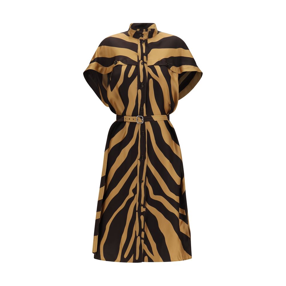 Multicolor Viscose Casual Dress