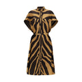 Multicolor Viscose Casual Dress