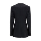 Black Wool Oves Aries Blazer