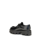 Black Calf Leather Bos Taurus Slip-On Loafers