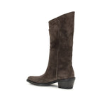 Brown Leather Ankle Boots